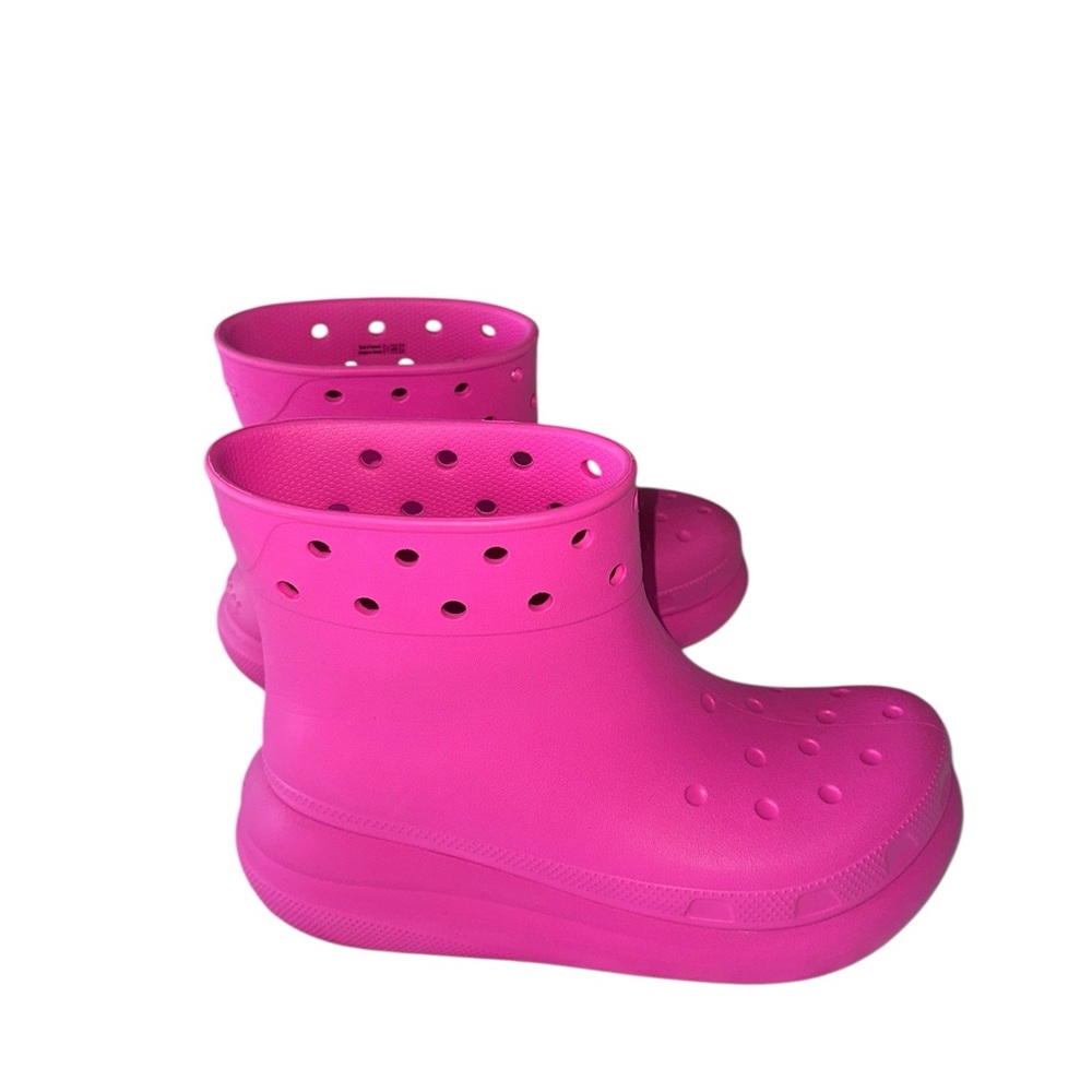 NEW CROCS Gender Inclusive Crush Waterproof Platform Boot M-7 W-9 - Picture 7 of 8